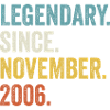 Légendaire depuis 2006 15ème anniversaire
