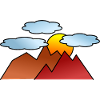 Mountaineering Mountains Sunset