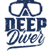 Deep diver Deep diving diver