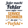 Servicetechniker sind Perfekt Techniker