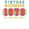 Original Novembre 1973 Rétro