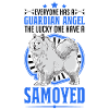 Samojede Schutzengel Schlittenhund Samojeden