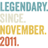 Légendaire depuis 2011 10ème anniversaire