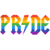 PRIDE Flag Rock