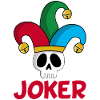 Joker and skull