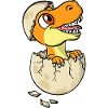 Mignon bébé Dino Dinosaure