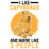 J’aime Capybara capybara sud-américain