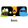 Lustige Halloween Monster