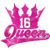 16TH BIRTHDAY QUEEN 16