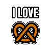 I love pretzels