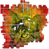 Katze bunt