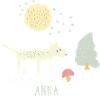 Name gift Wolf - Anna