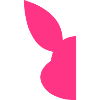 Half Silhouette Face Rabbit