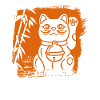 Waving Cat Maneki-Neko Japan Kitten