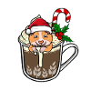 Cocoa Hamster Christmas