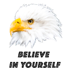 Eagle, believe in yourself