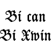 bi can bi xwin