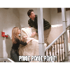 Friends PIVOT! Meme