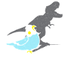 Perruche de dinosaure Budgerigar