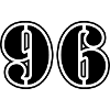 96 number symbol