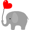 Elephant Heart Love