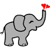 Elephant Heart Love