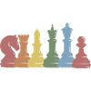 Retro Chess Pieces