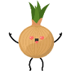 Cute little onion