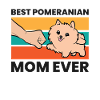 Beste Pomeranian-Mutter aller Zeiten