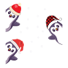 Penguin Christmas Pyjama Gift