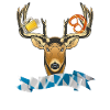 Hirsch Bayern Beer Pretzel Antlers