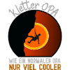 KLETTER OPA Bergsteiger Klettersteig