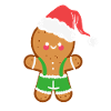 Gingerbread Man Christmas Gingerbread