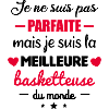 Pas parfaite basketteuse,basket,basketball