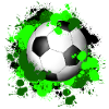 Fußball Klecks