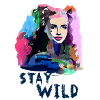 Grlpwr, girlspower, girls,frauenpower,stay wild,