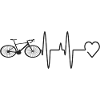 Bicycle Heartbeat Heart