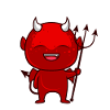 Petit Diable Satan Antéchrist