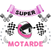 Motarde femme