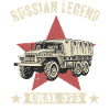 Russian legend ural 375 driver