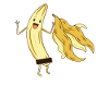 Banana peel funny