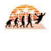 Handballer Evolution Sunset Handball