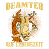 Beamter auf Lebenszeit. Faultier