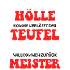 Teufel Satan Antichristen 666 Spruch
