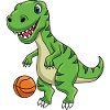 Dinosaurs - Basketball