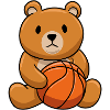 Basketball Teddy Bear