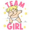 Team Girl Gender Reveal