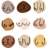 Boobs same but different