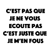 je m en fous