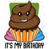 Funny Poop Cupcake